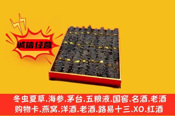 长春市绿园回收海参